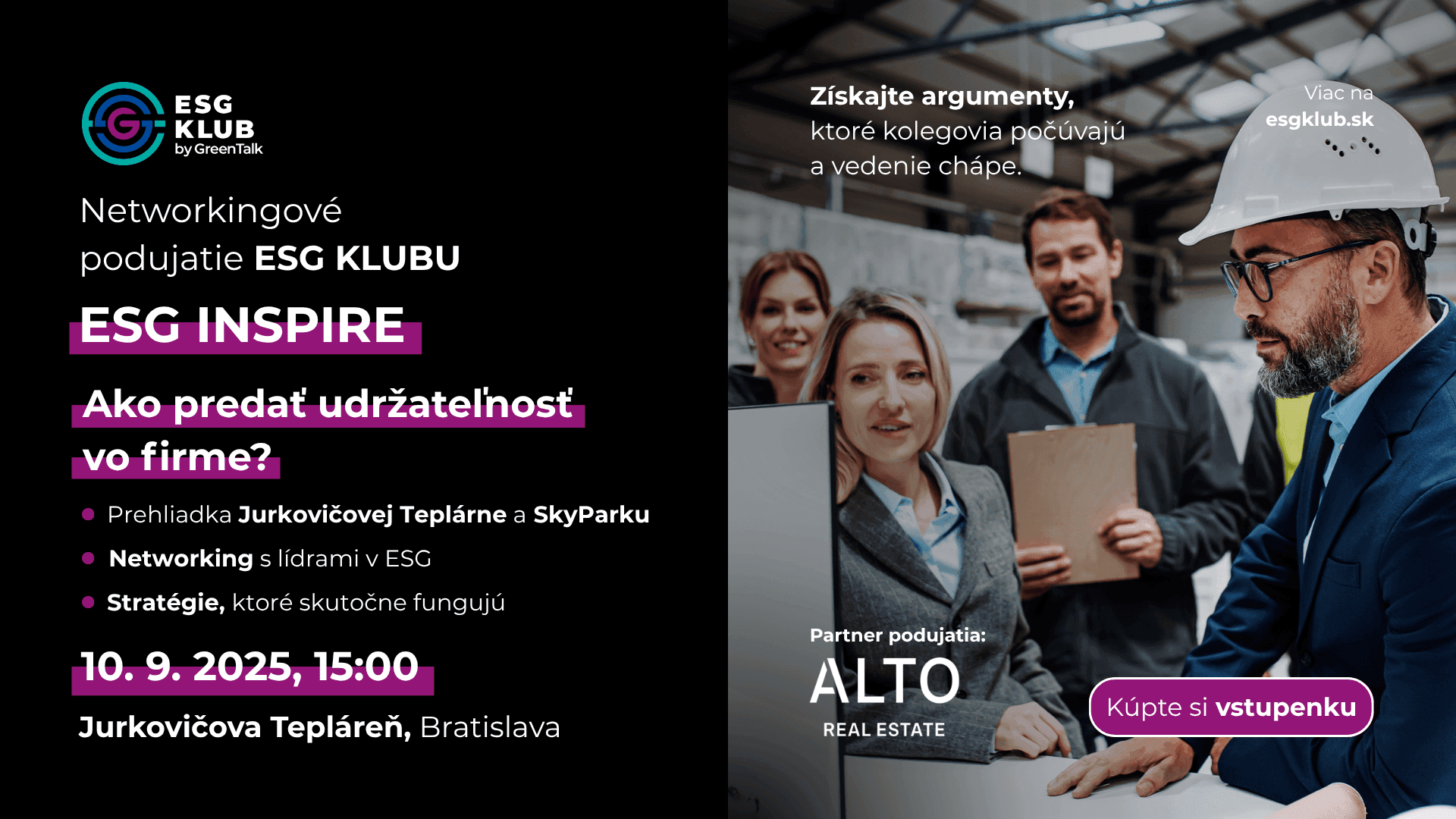 ESG INSPIRE: Ako predať udržateľnosť vo firme?